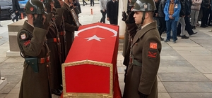 Beypazarı'nda trafik kazasında ölen asker, son yolculuğuna uğurlandı