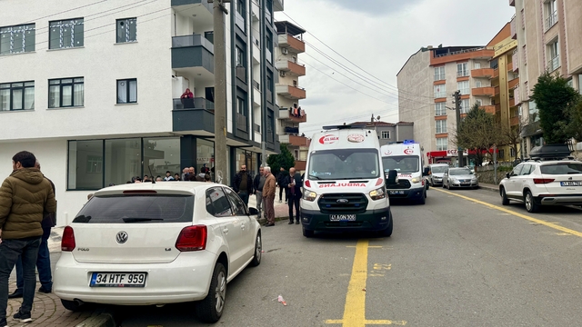 Kocaeli'de otomobille çöp konteynerinin karıştığı kazada 5 kişi yaralandı