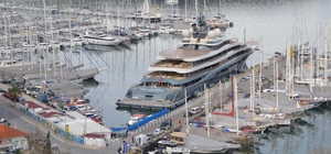 Jeff Bezos'un ultra lüks yatı 'Flying Fox' Fethiye'de