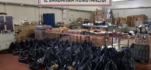 Tekirdağ'da 3,5 ton bandrolsüz nargile tütünü ele geçirildi