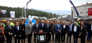 Muğla'da 16 derslikli lise binasının temeli atıldı