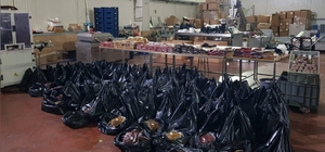 Tekirdağ'da 3 ton 638 kilogram kaçak nargile tütünü ele geçirildi