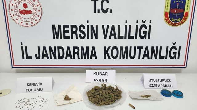 Mersin'de uyuşturucu operasyonunda 4 şüpheli yakalandı