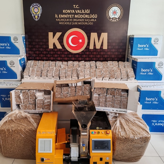 Konya'da kaçakçılık operasyonlarında 12 zanlı yakalandı