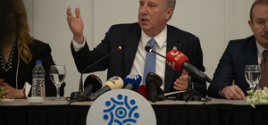 Memleket Partisi Genel Başkanı İnce, partisinin 79 belediye başkan adayını...