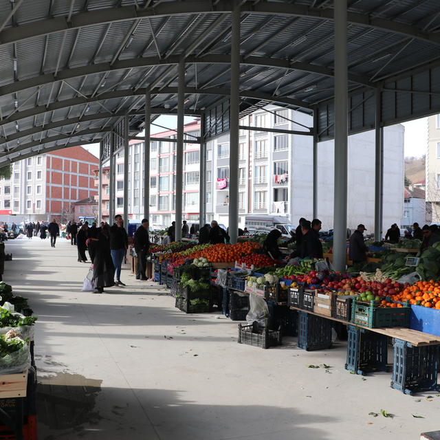 Havza Yöresel Ürün ve Kapalı Pazaryeri hizmete girdi