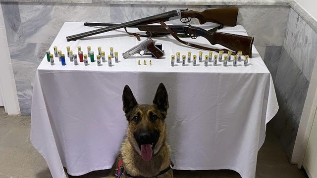 Afyonkarahisar'da 3 adet ruhsatsız silah ve mermi ele geçirildi