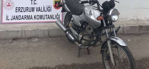 Erzurum'da motosiklet hırsızlığı yapan iki şüpheli yakalandı