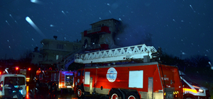 Yangın çıkan evde mahsur kalan koca öldü, eşi kurtuldu