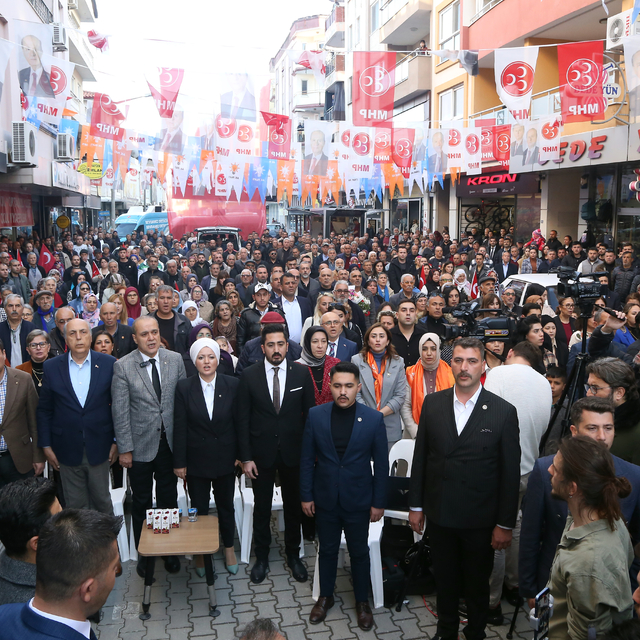 Muğla Büyükşehir Belediye Başkan adayı Ayaydın, Ortaca'da SKM açılışına kat...