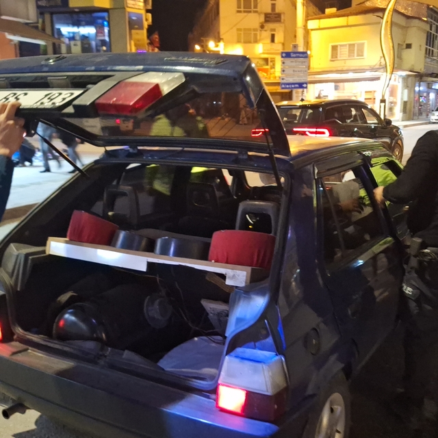 Samsun'da güven huzur uygulaması yapıldı