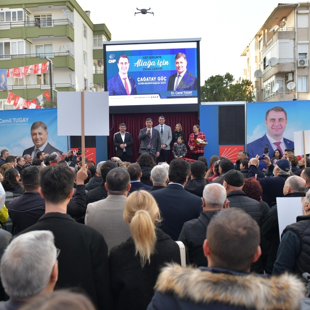 CHP, Aliağa'da seçim ofisi açtı