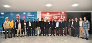 Cumhur İttifakı Fethiye SKM'ye ziyaretler