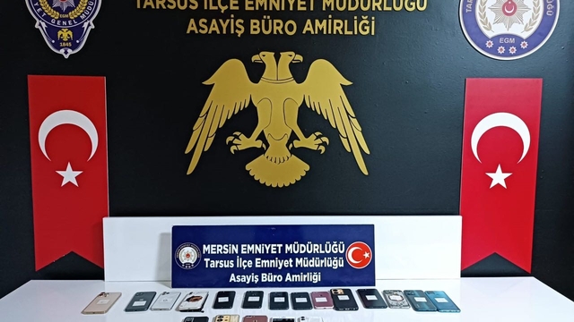 Mersin'de cep telefonu hırsızlığı yapan şüpheli tutuklandı