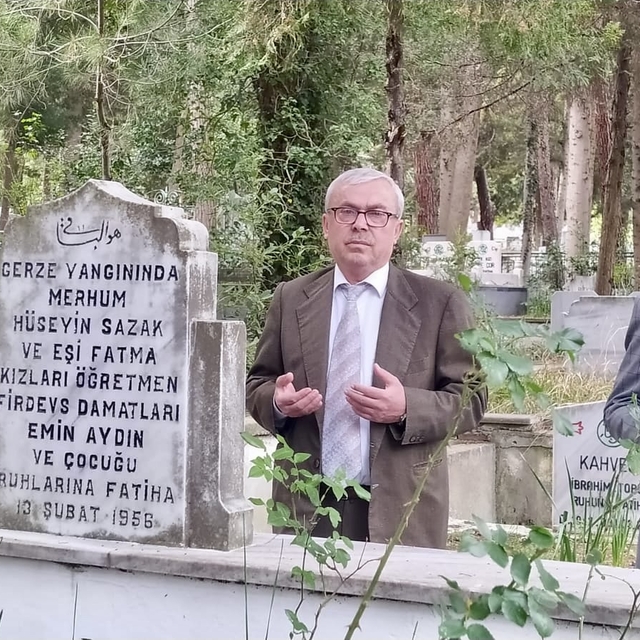 Gerze'de 1956 yılında yaşanan yangında ölenler anıldı