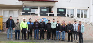 Havza'da motosikletli servis elemanları bilgilendirildi