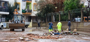 Antalya'da selden etkilenen bölgelerde temizlik başlatıldı