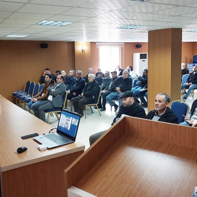 Sorgun'da çiftçiler bilgilendirildi