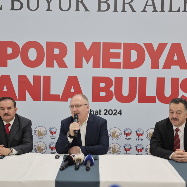 Sivas Belediye Başkanı Bilgin, basın mensuplarıyla buluştu