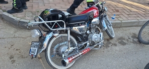 Samsun'da motosiklet kazasında 1 kişi yaralandı
