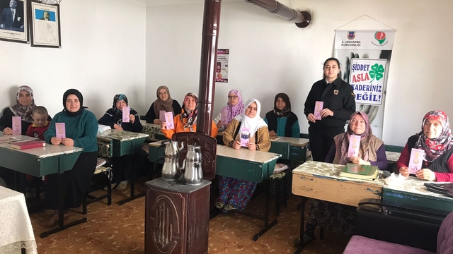 Gümüşhacıköy'de KADES tanıtıldı