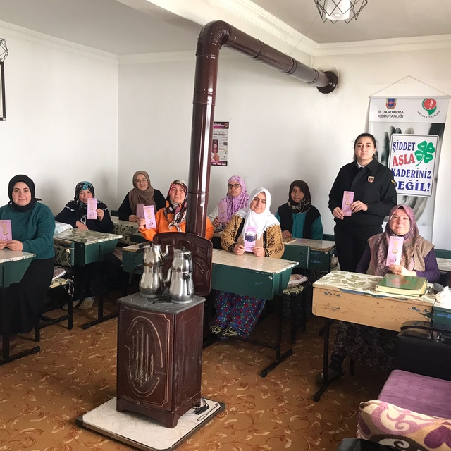 Gümüşhacıköy'de KADES  tanıtıldı