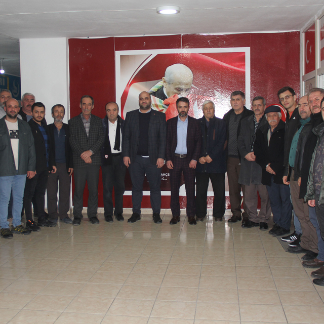 MHP Havza İlçe Yönetimi sendika temsilcileri ile görüştü