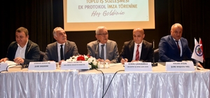 Karadeniz Ereğli Belediyesinde ek toplu iş sözleşmesi imzalandı