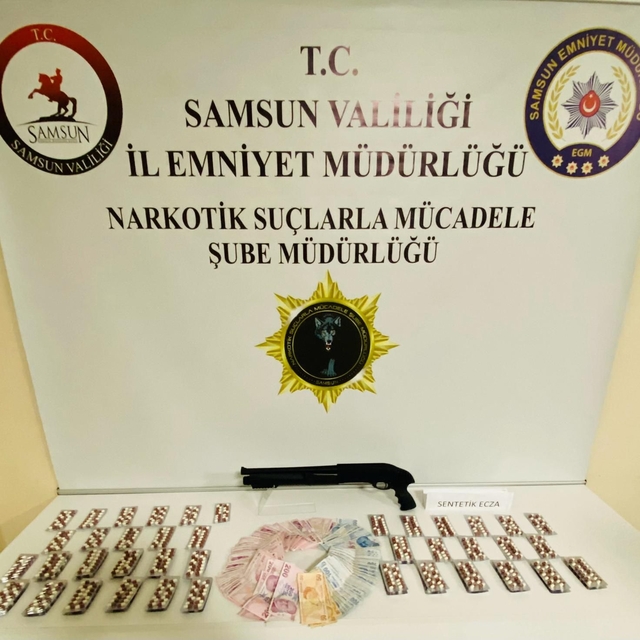 Samsun'da uyuşturucu operasyonunda 1 zanlı yakalandı