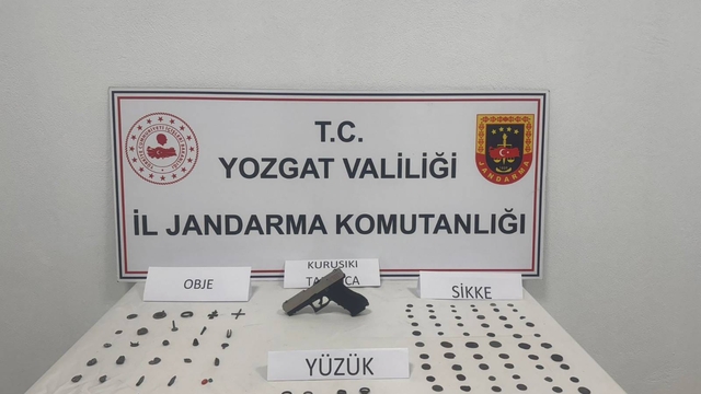 Yozgat'ta tarihi eser operasyonunda bir şüpheli yakalandı