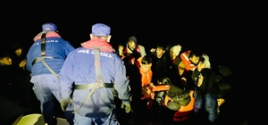 Fethiye açıklarında 37 düzensiz göçmen yakalandı