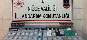 Niğde'de 78 kaçak cep telefonu yakalandı