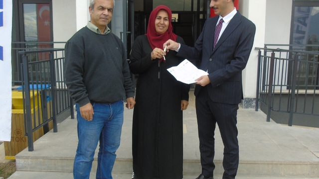İslahiye'deki afet konutları hak sahiplerine teslim ediliyor