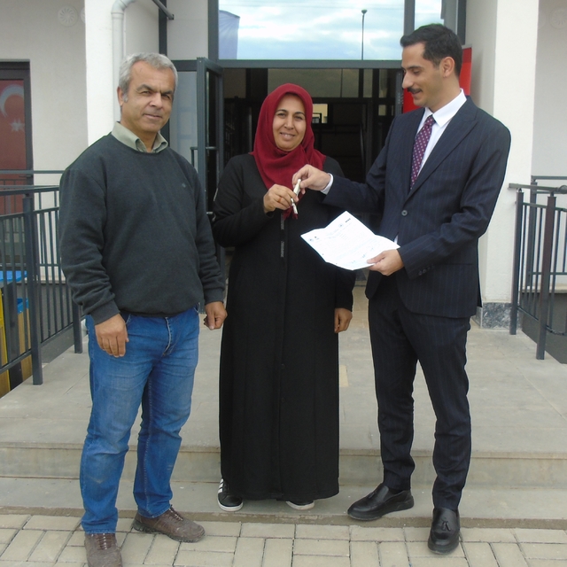 İslahiye'deki afet konutları hak sahiplerine teslim ediliyor