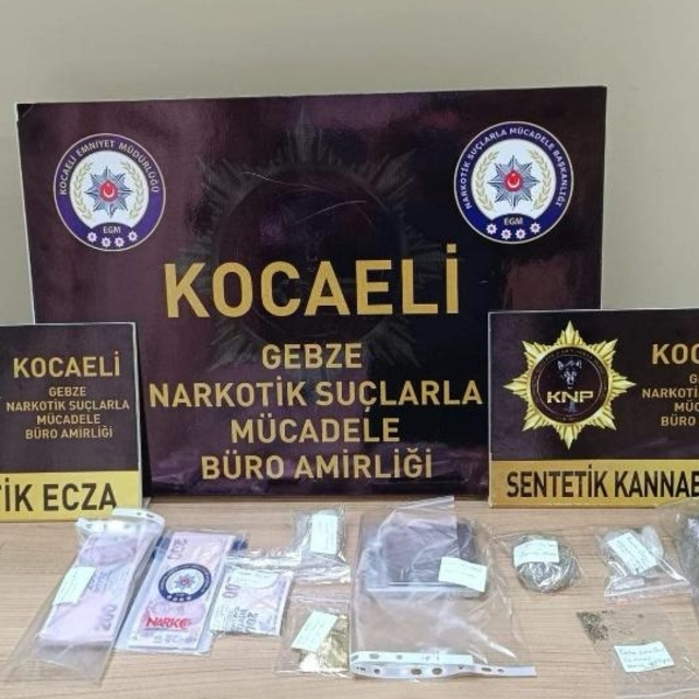 Kocaeli'de uyuşturucu operasyonunda 5 şüpheli tutuklandı