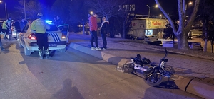 Kayseri'de hafif ticari aracın çarptığı elektrikli bisikletin sürücüsü yaralandı
