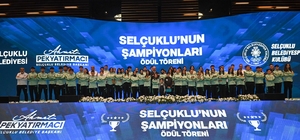 Konya'da başarılı sporcular ödüllendirildi