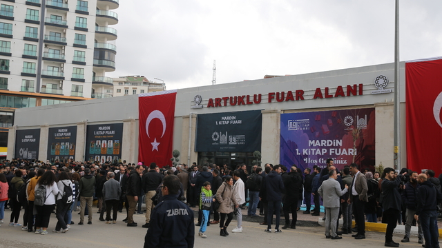 Mardin'de  "1. Kitap Fuarı" açıldı