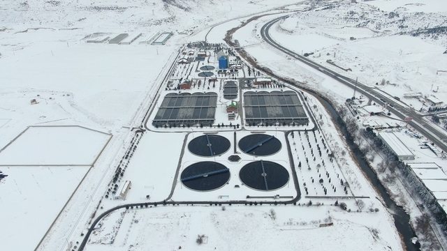 Kayseri'de 2023 yılında çamurdan yaklaşık 5,5 milyon kilovatsaat elektrik üretildi