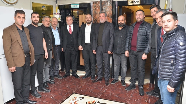 Midyat Belediye Başkan Adayı Şahin, kurumlar ve sivil toplum kuruluşlarını ziyaret etti