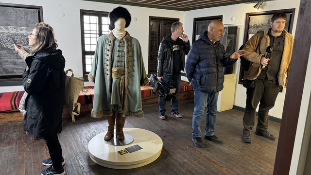 Tekirdağ'a gelen Macar gazeteciler Rakoczi Müzesi ve Macar Anıtı'nı gezdi