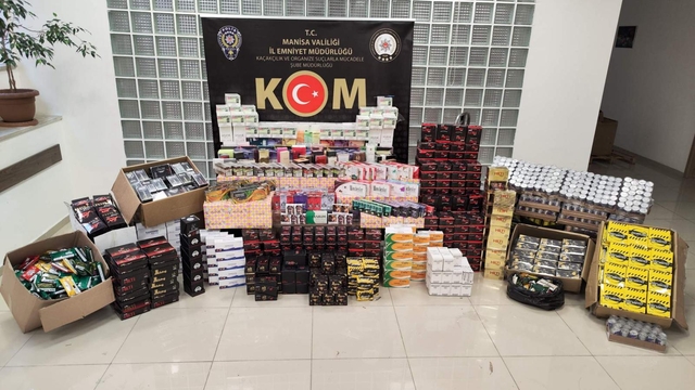 Manisa merkezli kaçakçılık operasyonunda 5 şüpheli yakalandı