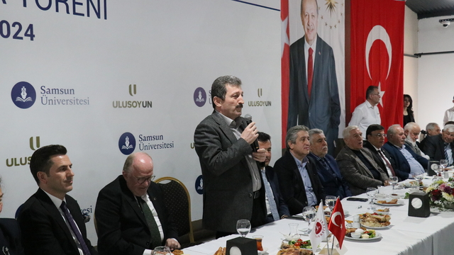 Samsun Üniversitesi Fahrettin Ulusoy Camisi'nin temeli atıldı