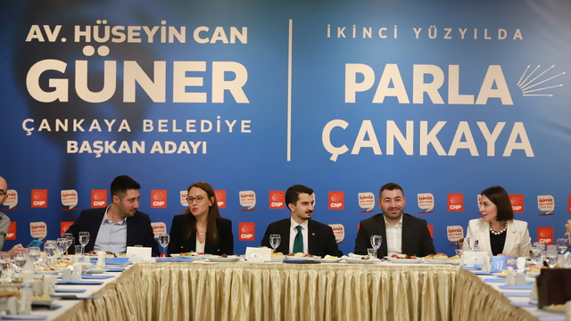 CHP Çankaya Belediye Başkan adayı Güner, projelerini anlattı