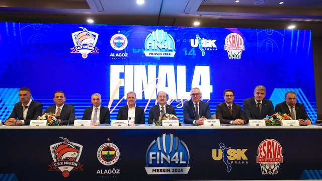 Mersin'deki FIBA Kadınlar Avrupa Ligi Dörtlü Final'ine doğru