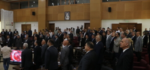 Kahramanmaraş Büyükşehir Belediyesinde yeni dönemin ilk meclisi toplandı