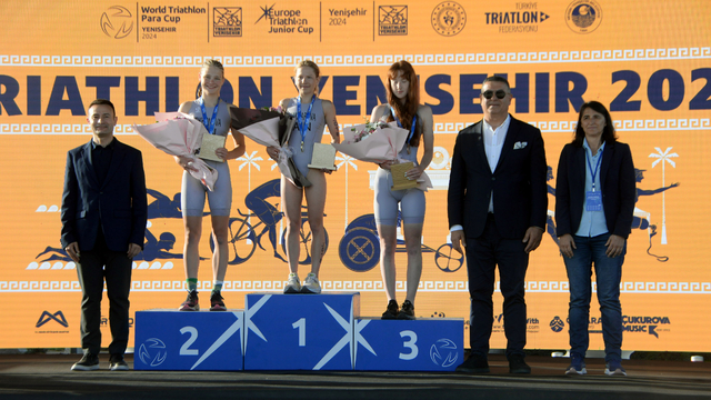 Avrupa Gençler Triatlon Kupası gerçekleştirildi