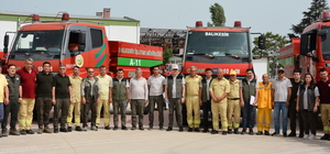 Balıkesir'de orman yangınlarıyla mücadele tatbikatı yapıldı