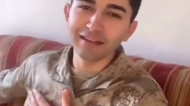 Şehit Astsubay Şen'in, 'Neredesin Sen' türküsünü söylerken görüntüsü ortaya çıktı