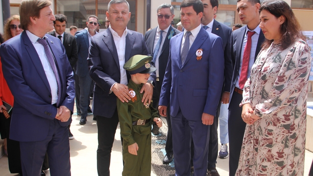 Antalya'da Sovyetler Birliği'nin 9 Mayıs Zafer'i kutlandı